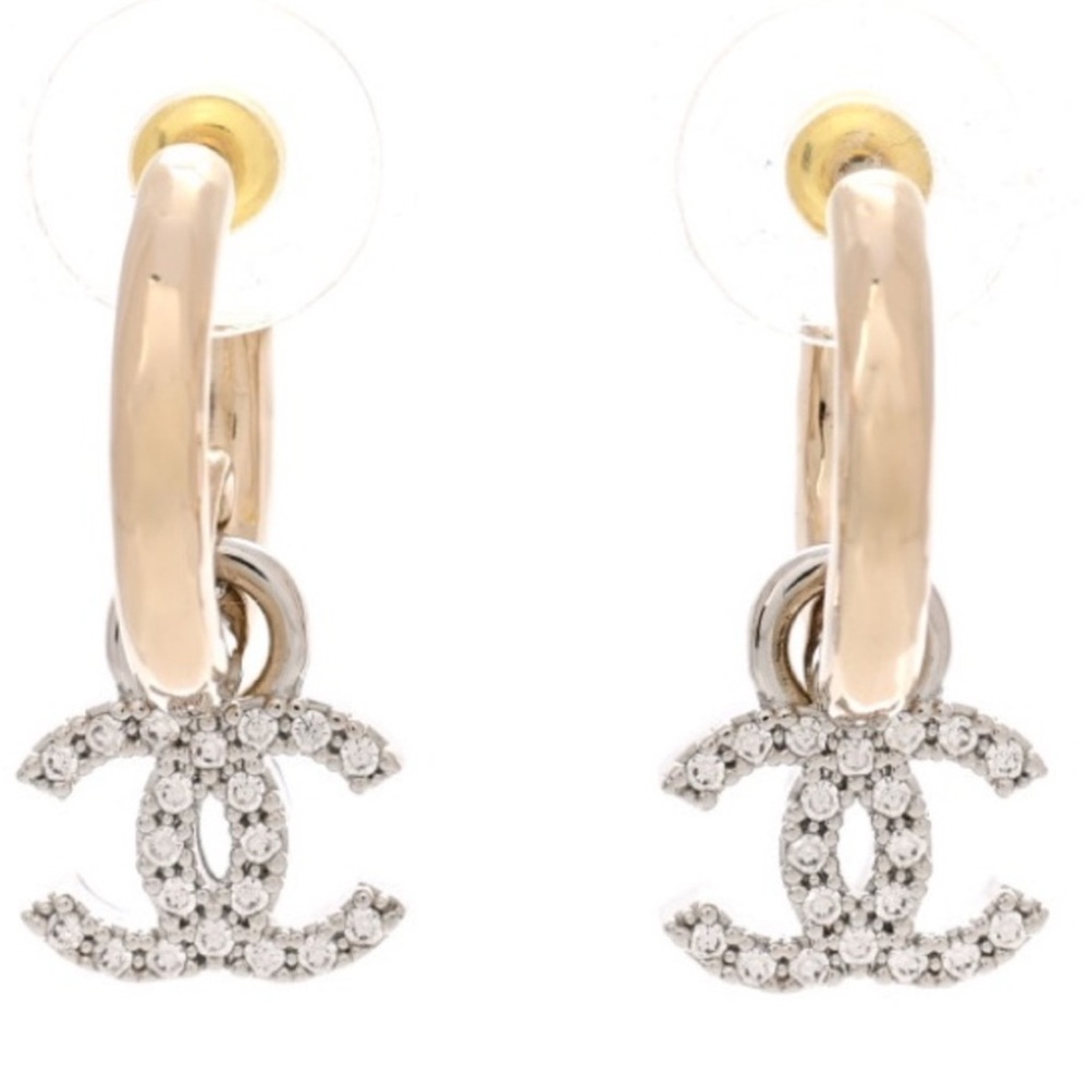 Chanel dangle earrings